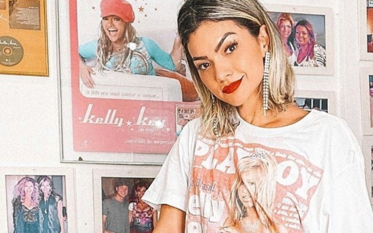 Kelly Key revisita o inicio de sua carreira em fotos no Instagram Kelly Key revisita o inicio de sua carreira em fotos no Instagram