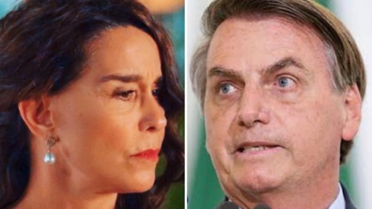 Lucélia Santos sobre Bolsonaro: "Arranjou lugar para ficar ou vai para Bangu?"