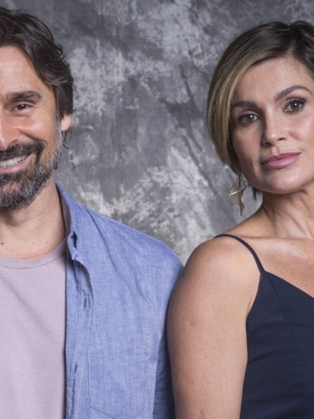 Mário e Helena se beijam após ele acusá-la de traição, em "Salve-se Quem Puder"