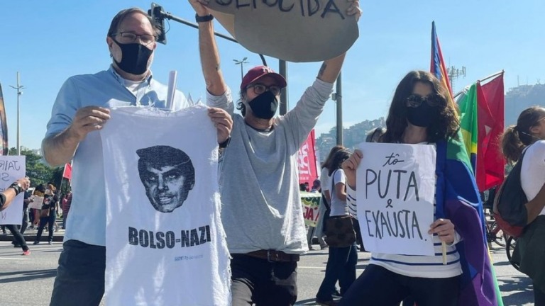 Famosos vão a manifestações contra Bolsonaro neste sábado (3)