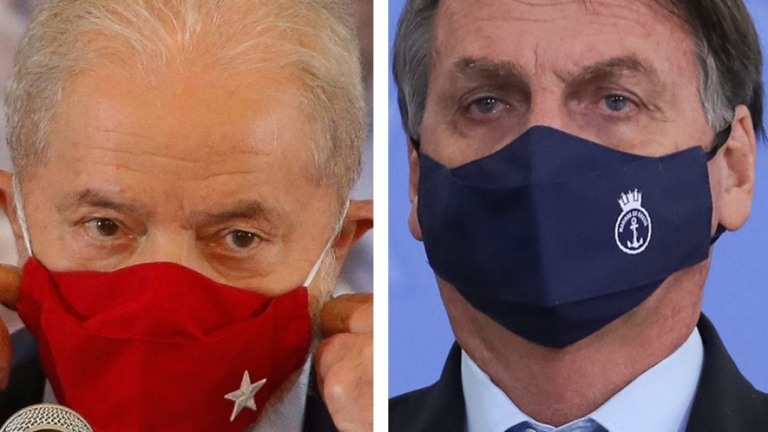 Lula tem 41,3% das intenções para 2022 contra 26,6% de Bolsonaro, diz pesquisa