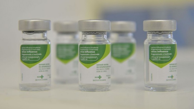Campanha de vacinação contra gripe imuniza mais 1,6 milhão de pessoas