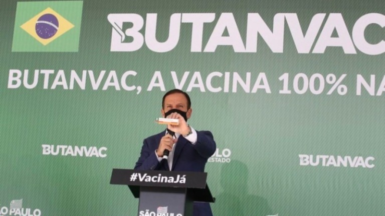 Governo de SP ainda não fez negociações da ButanVac com Saúde por negacionismo
