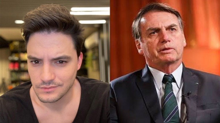 "Além de genocida, é vagabundo", diz Felipe Neto sobre Bolsonaro
