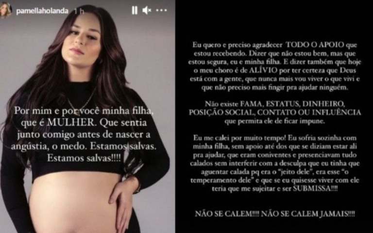Mulher de DJ Ivis diz que apanhava na frente de pessoas: "Presenciavam calados"