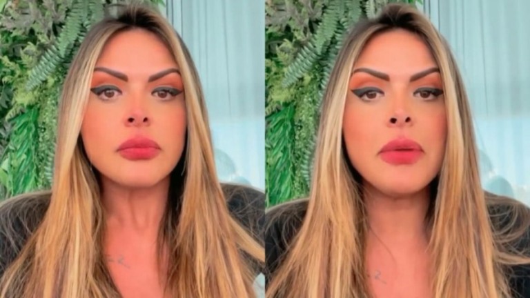 Apresentadora agredida diz que ex a ameaça com vídeo íntimo