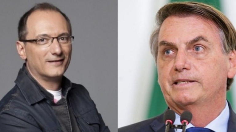 Britto Jr pede Bolsonaro nos debates de 2022 e gera riso entre fãs