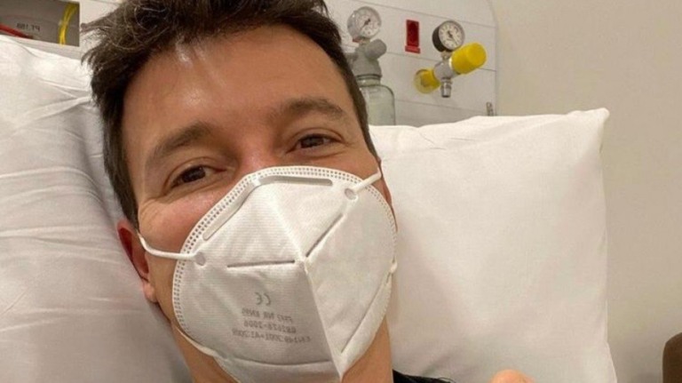 Esposa de Rodrigo Faro afirma que apresentador está curado da Covid-19