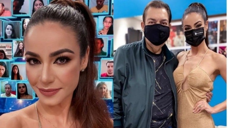 Miss Brasil Julia Gama integra programa do Faustão na Band