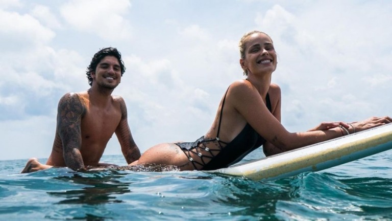Gabriel Medina se conforma com veto do COB para Yasmin Brunet em Tóquio