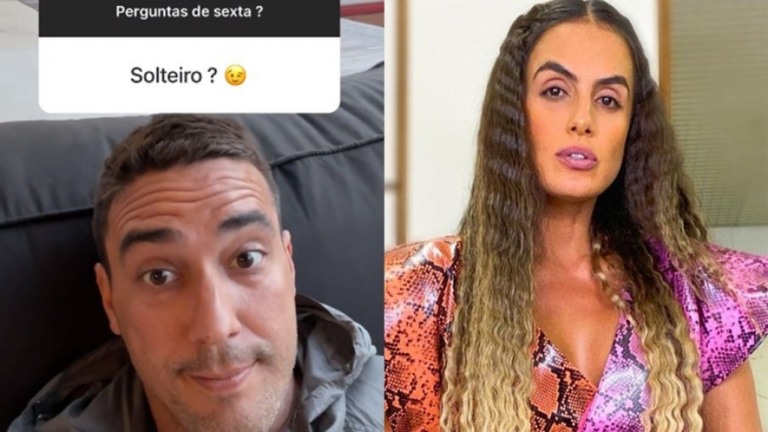 André Marques diz estar solteiro após rumores de affair com Carol Peixinho