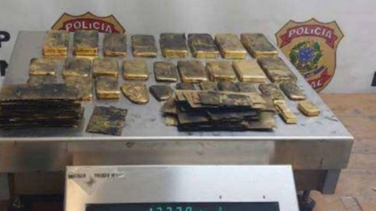 Polícia desarticula quadrilha responsável por contrabando de 1 tonelada de ouro