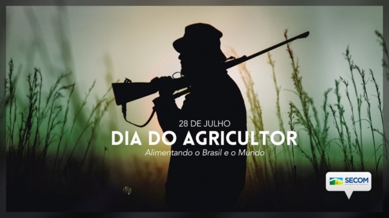 Governo divulga imagem de homem armado em homenagem ao Dia do Agricultor