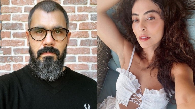 Juliano Cazarré é comparado a Juliana Paes após polêmica com vacina