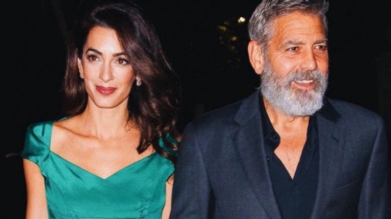 George Clooney e Amal estão 'grávidos' de gêmeos novamente, diz revista