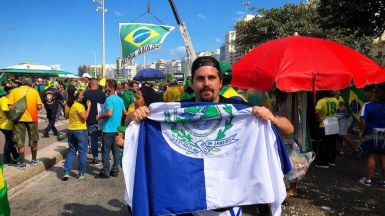 Thiago Gagliasso tem medo de ser confundido com irmão em ato pró-Bolsonaro
