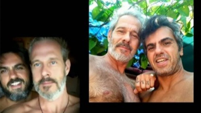 Galã dos anos 90 comemora 25 anos de casado com o marido