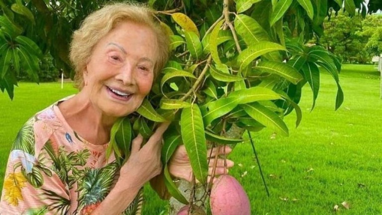 Tarcísio Meira posta foto inédita de Glória Menezes e elogia: "Moça linda"