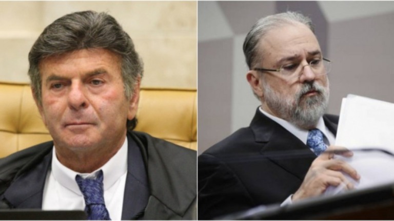 Fux se reunirá com Aras para tratar de ataques de Bolsonaro ao STF, diz jornal