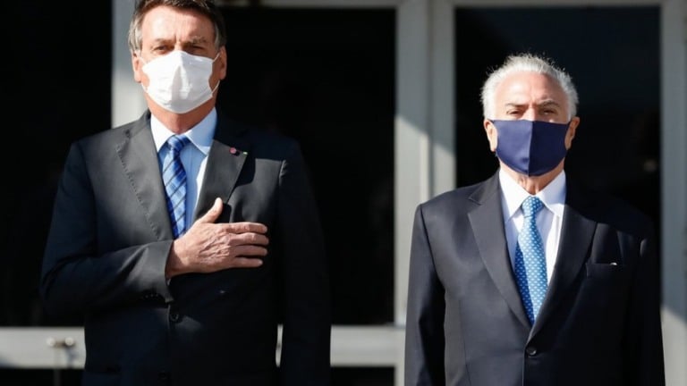 Temer afirma que ataques de Bolsonaro a STF são inconstitucionais