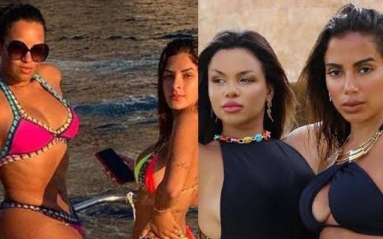 Ariadna e Gabily defendem Anitta após discussão com Lary Bottino; entenda treta