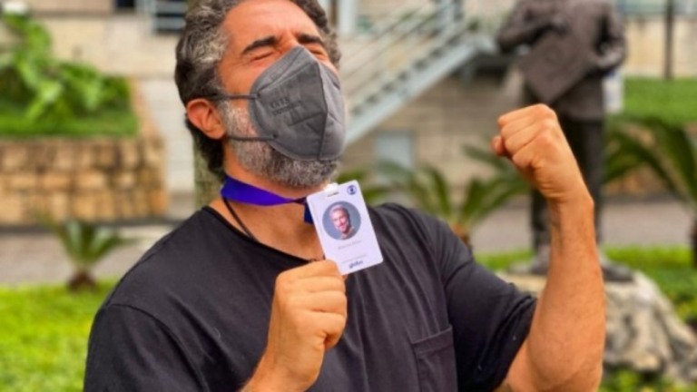 Marcos Mion ganha festa dos filhos após primeiro dia de trabalho na Globo