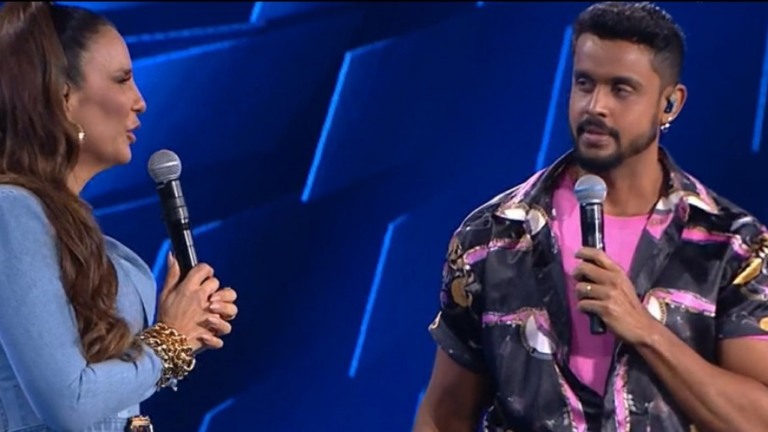 Cantor se apresenta com Ivete Sangalo 13 anos depois de participar do seu balé