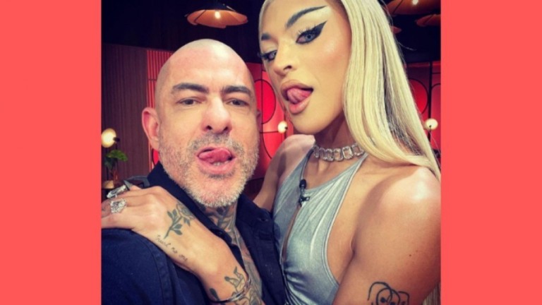 Henrique Fogaça posa com Pabllo Vittar e Digão do Raimundos comenta: "Adoro"