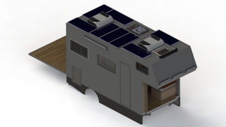 Primeiro motorhome 100% autônomo é fabricado no Brasil