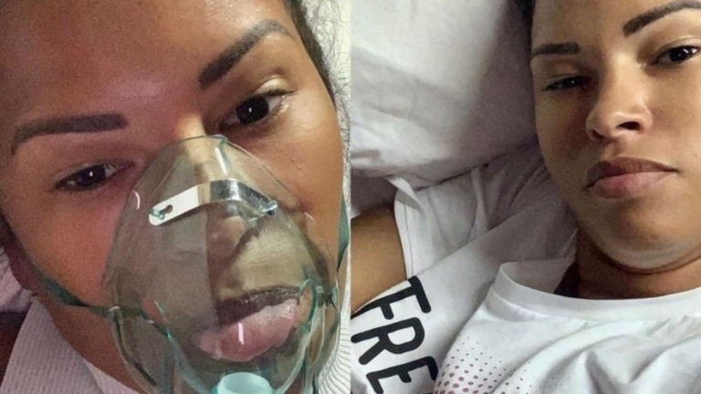 Ex-BBB Ariadna desabafa sobre a Covid-19: "Achei que ia morrer"