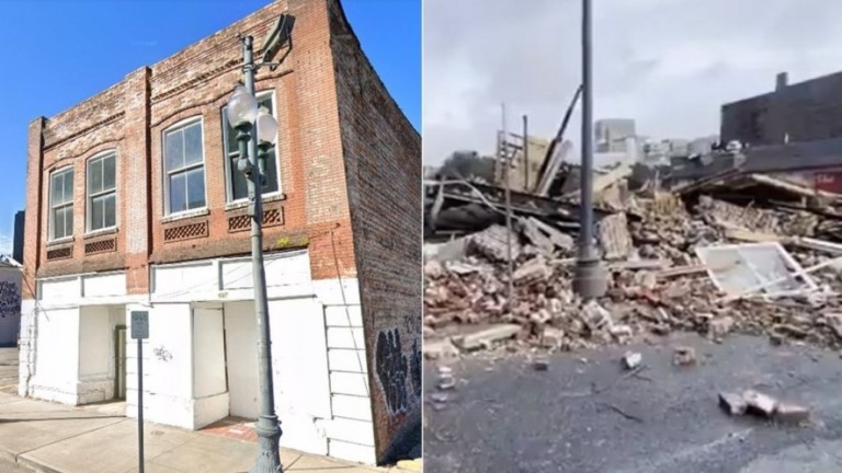 Edifício onde Louis Armstrong descobriu vocação musical é destruído por furacão