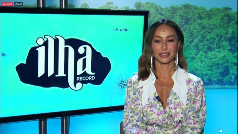 Sabrina Sato diz que "se mijou" vendo queda de Dinei ao vivo no "Ilha Record"