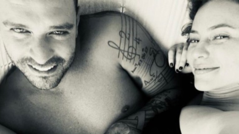 Paolla Oliveira posta a primeira foto de casal com Diogo Nogueira