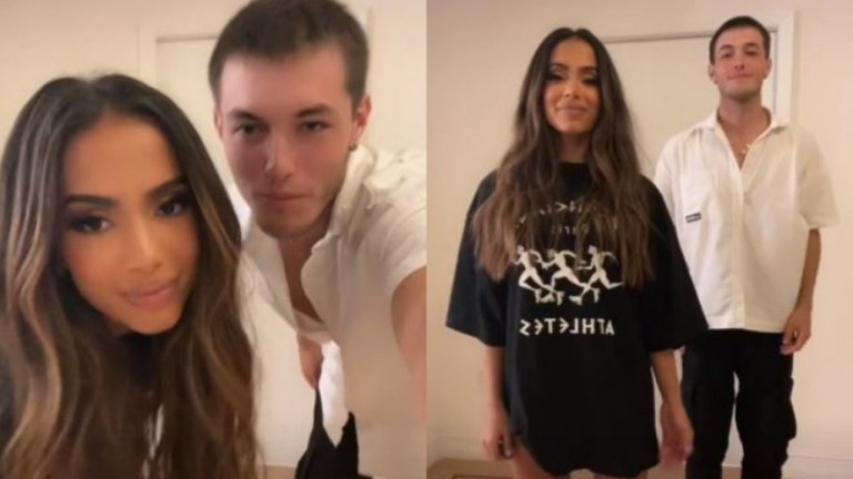 Anitta e suposto affair postam vídeo com dancinha na web