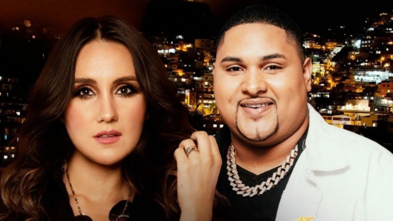 Dulce María anuncia parceria com Kevin O Chris para nova versão de 'Tipo Gin'