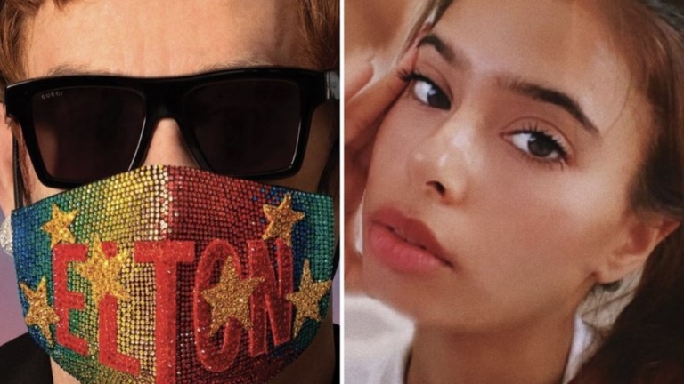 Emilia Pedersen fala da alegria de ser seguida por Elton John no Instagram