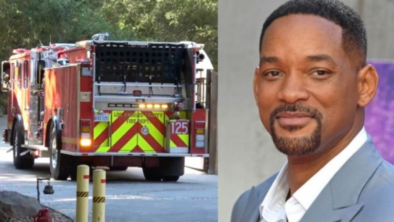 Mansão de $42 milhões de Will Smith é atingida por incêndio