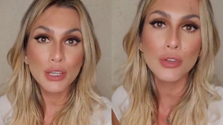 Lívia Andrade desabafa após ser vista em exame de DNA do filho do namorado