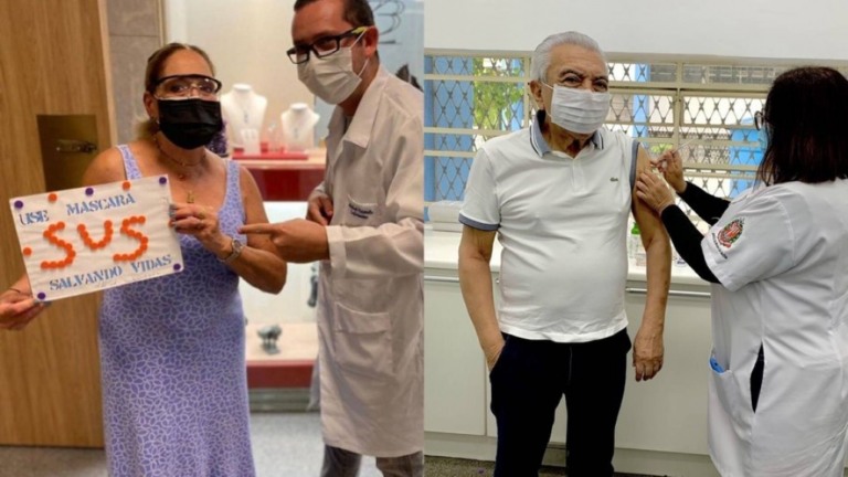 Famosos tomam terceira dose de vacina contra Covid-19; veja lista