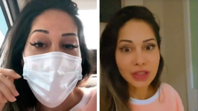 Mayra Cardi recebe alta após noite internada