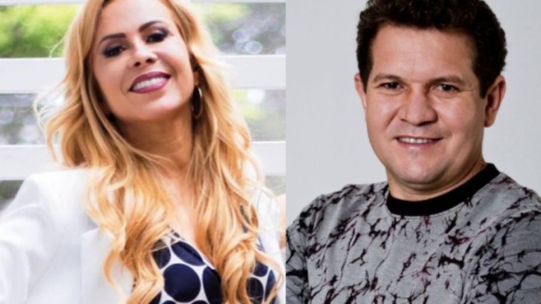 Questionada sobre volta de Chimbinha à banda, Joelma diz: "Não me joguem praga"