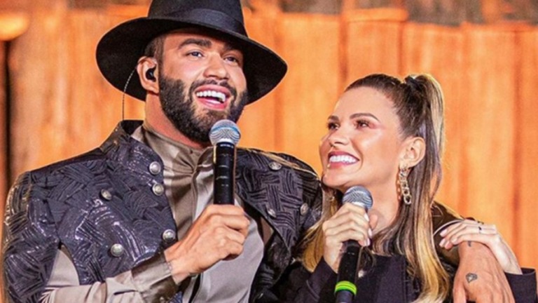 Gusttavo Lima e Andressa Suita estão namorando escondido, diz colunista