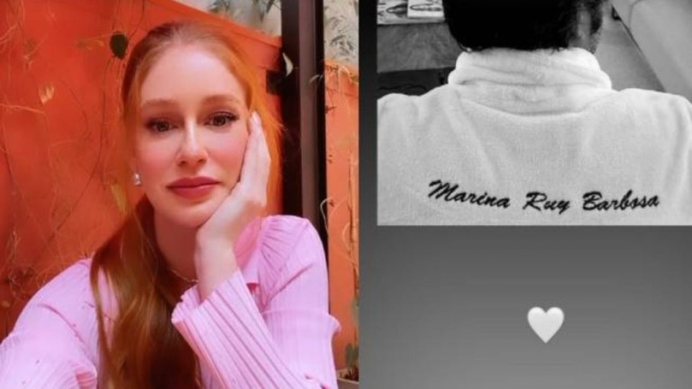 Marina Ruy Barbosa posta foto do namorado Guilherme Mussi pela primeira vez
