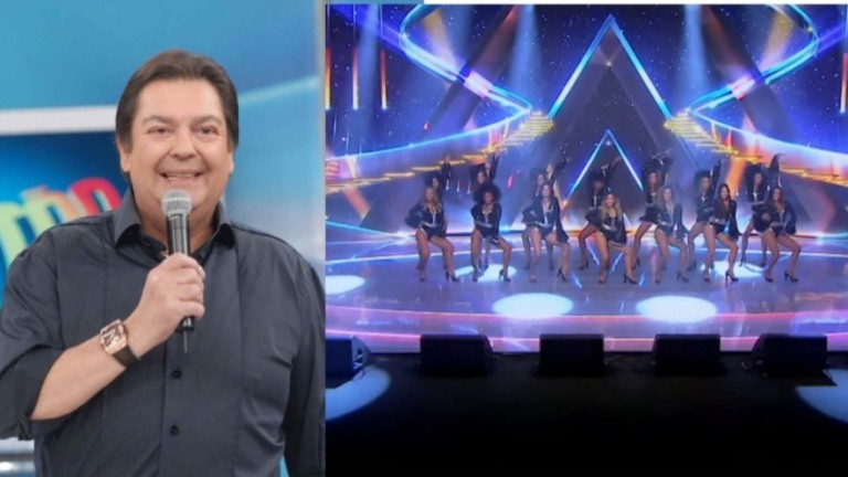 Bailarinas do Faustão encantam o público em apresentação do programa na Band