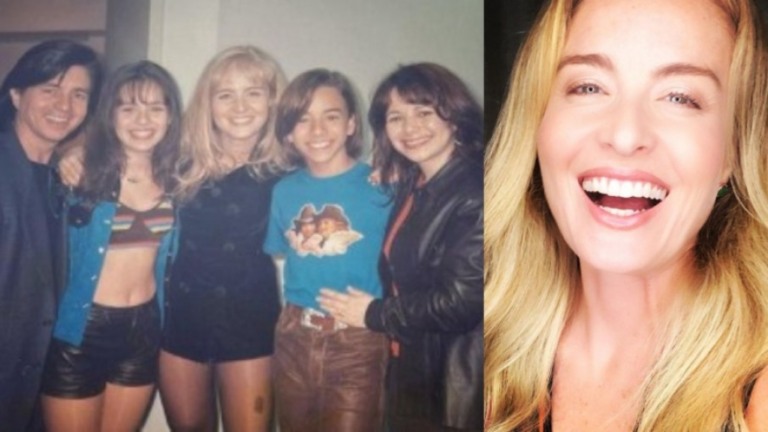 Angélica relembra momento com Sandy, Junior e seus pais: "família tão querida"