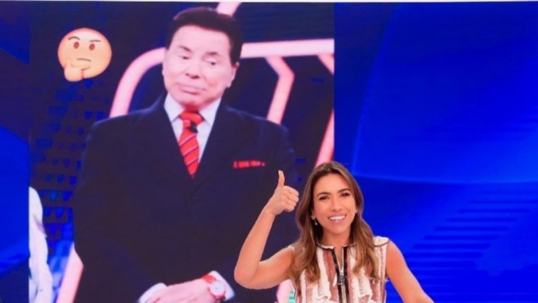Patricia Abravanel celebra estreia no comando do "Programa Silvio Santos"