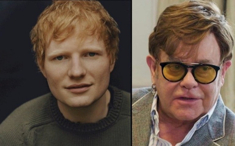 Ed Sheeran e Elton John devem lançar dueto natalino em dezembro