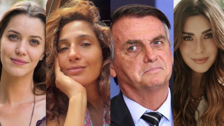 Famosas criticam Bolsonaro por vetar proposta de combate à pobreza menstrual