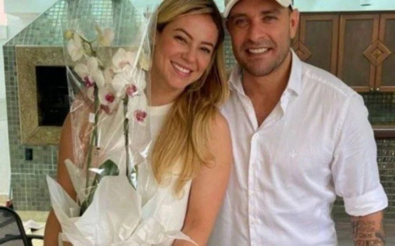 Paolla Oliveira e Diogo Nogueira assinaram união estável, diz colunista