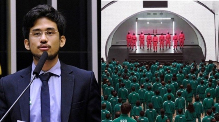 Kim Kataguiri associa "Round 6" a socialismo e é acusado de propagar fake news